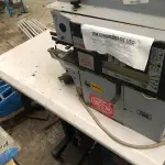LOTE 130 - máquina de costura Sagita incompleta