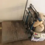 LOTE 145 - balança com rodas