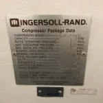 LOTE 116 - compressor Ingersol Rand