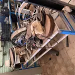 LOTE 479 - 2 bancadas de trabalho