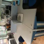 LOTE 424 - Conjunto de 4 mesas e 4 cadeiras