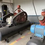 LOTE 069 - compressor de ar Schultz 60 pés