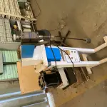 LOTE 449 - Maquina de rebater costura 