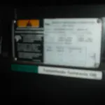 LOTE 041 - empilhadeira a gás marca Yale com o botijão