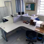 LOTE 501 - Conjunto de 4 mesas e 4 cadeiras