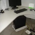 LOTE 018 - cpu, monitor, teclado, mouse, 2 estabilizadores