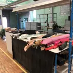 LOTE 304 - mesa de inspeção