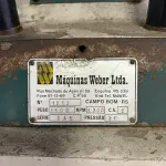 LOTE 014 - balancim hidraulico maq Weber 1100 de peso