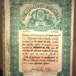 LOTE 000 - TÍTULOS DE DÍVIDA PÚBLICA – TÍTULO DE REAPARELHAMENTO DA ELETROBRAS – APÓLICES DE DÍVIDA PÚBLICA - RELÍQUIAS