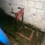 LOTE 054 - Estrutura de prensa hidráulica