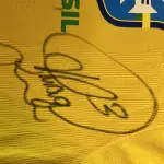 LOTE 001 - CAMPANHA DE DOAÇÃO - LEILÃO DE CAMISA DO JOGADOR TIAGO SILVA DA SELEÇÃO BRASILEIRA AUTOGRAFADA POR TODOS OS JOGADORES - CAMISA COM O LEILOEIRO A DISPOSIÇÃO PARA VISITAÇÃO - AJUDAR ESSA NOBRE CAUSA NÃO TEM PREÇO - PARA CADASTRO RÁPIDO CONTATE O LEILOEIRO 51.991165051