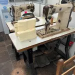 LOTE 101 - maquina de costura de coluna 1 agulha Pfaff 491