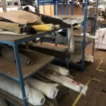 LOTE 002 - LOTE ENGLOBADO DE TODOS OS BENS NO PAVILHAO DO ALMOXARIFADO E PAVILHAO DEPOSITO  (TELHADO COM PROBLEMAS)