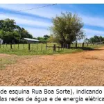 LOTE 000 - Uma área de terrenos, de forma irregular, localizada na Vila Progresso Área total do terreno é de 4.800,00m