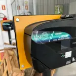 LOTE 004 - 2 leitoras de cartao ponto com biometria Centra ID
