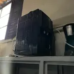 LOTE 040 - bebedor de bambona cor preta