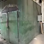 LOTE 077 - estufa de secagem para pintura grande