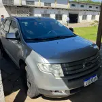 LOTE 095 - Uma utomovel Ford Edge V6 cor prata placas IRG3B69 2010/2010