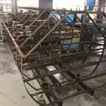 LOTE 026 - lote de 3 carrinhos porta sapatos para colocar na Autoclave