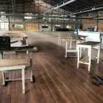 LOTE 214 - Lote com 7 mesas