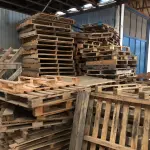 LOTE 001 - LOTE DE PALLETS DE MADEIRA