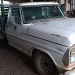 LOTE 002 - Caminhonete Ford/F1000 SS, fabricação/modelo 1989/1989
