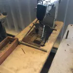 LOTE 221 - Máquina de costura