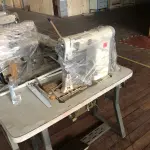 LOTE 206 - Lote com 5 máquinas de costura
