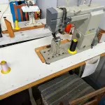 LOTE 110 - maquina de costura de coluna 1 agulha Global