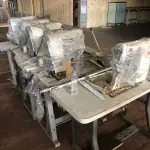 LOTE 206 - Lote com 5 máquinas de costura