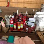 LOTE 247 - Lote de extintores