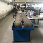 LOTE 027 - uma esteira dupla co 26 metros sem retorno