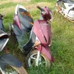 LOTE 000 - Honda/Lead 110, fabricação/modelo 2012/2012, cor vermelha