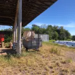 LOTE 063 - REBOQUE P/ TRATOR CINZA