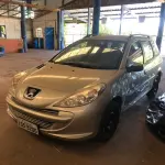 LOTE 033 - "VEÍCULO PEUGEOT, 207 SW XR, ANO 2011/2012, COR PRATA, PLACAS ISS9206