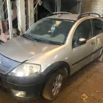 LOTE 001 - Citroen/C3 XTR, 1.4 Flex, cor prata, fabricação/modelo 2007/2008