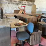 LOTE 034 - 2 CADEIRAS C/ RODÍZIO