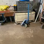 LOTE 093 - PALETEIRA HIDRÁULICA AZUL