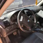 LOTE 000 - I/BMW X5, cor preta, fabricação/modelo 2001/2002 - BLINDADA
