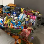LOTE 001 - Lote com alimentos, bebidas e etc