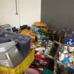LOTE 001 - Lote com alimentos, bebidas e etc