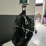 LOTE 001 - CANGA DE ESMERALDA COM 225 KG "CORAÇÃO DA BAHIA" COM LAUDO E DOCUMENTOS