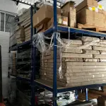 LOTE 130 - Lote de estruturas metálicas para transporte 