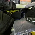 LOTE 007 - Lote de colchoes e mantas massageadoras, lote de espumas e colchões,
