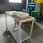 LOTE 000 - SOPRADORA BEKUM, MÃO FRANCESA C/ TALHA ELÉTRICA, UNIDADE DE RESFRIAMENTO, MOTOR P/ REFRIGERAÇÃO, GIRAFA HIDRÁULICA E MÓVEIS DIVERSOS