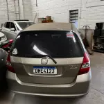 LOTE 000 - Honda/Fit LX, cor dourada, fabricação/modelo 2004/2004