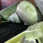 LOTE 007 - Lote de colchoes e mantas massageadoras, lote de espumas e colchões,