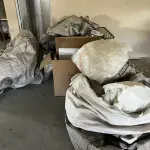 LOTE 000 - SOPRADORA BEKUM, MÃO FRANCESA C/ TALHA ELÉTRICA, UNIDADE DE RESFRIAMENTO, MOTOR P/ REFRIGERAÇÃO, GIRAFA HIDRÁULICA E MÓVEIS DIVERSOS