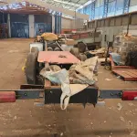 LOTE 002 - CHASSIS TRUCK C/ MOTOR SCANIA - P-270 6x2. Ano 2011. Placa ISJ7524