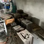 LOTE 000 - SOPRADORA BEKUM, MÃO FRANCESA C/ TALHA ELÉTRICA, UNIDADE DE RESFRIAMENTO, MOTOR P/ REFRIGERAÇÃO, GIRAFA HIDRÁULICA E MÓVEIS DIVERSOS